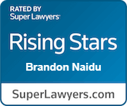 Rated By Super Lawyers | Rising Stars | Brandon Naidu | SuperLawyers.com